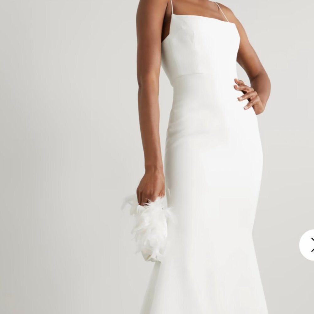Alex Perry White Wedding Gown